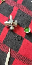 Brass 3-way Diverter Valve Faucet Connector Adapter Three Head Function Switch New