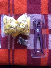 Tag-Mounting Pliers-Free Farm Cattle Sheep Animal Identification Ear Pig 10pcs Spare-Pin