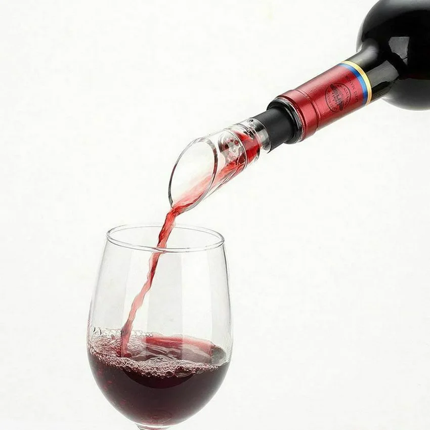 

50 Pcs Wine Aerator Pourer, Premium Aerating Decanter Spout E1U8 SPDHL