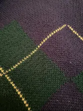 Jerséis de estilo coreano con estampado geométrico para otoño e invierno, jerséis de punto holgados de gran tamaño con cuello redondo, jersey de Mujer