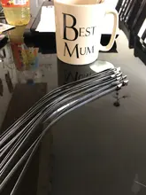 10 Uds. De bridas de acero inoxidable para METAL de gestión de cables, envoltura de escape, correas de calor, cierre de tubo de inducción, bucle de gancho