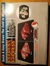 DEKO-bandeja mágica de descongelación rápida, tabla para cortar y descongelar alimentos, fruta, carne, mariscos, utensilios de cocina