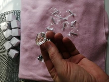 Wardrobe Handles Hardware Drawer Pull Cupboard Glass-Knobs Cabinet-Door Crystal Diamond-Shape