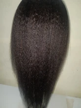 Conjunto de extensiones de pelo ondulado con cierre Yaki, extensiones de cabello humano brasileño no Remy, estilo moderno