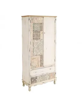 

WARDROBE AGED CREAM-LIFELIKE 80X38X180 CM