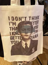 Bolso de hombro tipo paraguas para mujer, bandolera de moda de gran capacidad, bonito bolso de lona, cartera Vogue