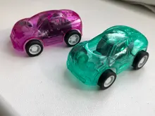 Mini vehículo extraíble de dibujos animados para niños, juguetes de fiesta de cumpleaños para niños, modelo educativo divertido de plástico, juguete para regalo, 1 ud.