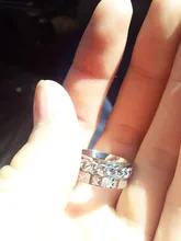 Letdiffery genial de acero inoxidable giratoria anillo de Spinner de calidad cadena Punk joyería de las mujeres para regalo de fiesta