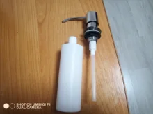 Sink Lotion-Pump Soap-Dispenser Liquid-Soap Built-In Organizer Bathroom Kitchen for And