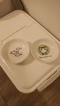 Hedgehog-Bowl Dish Snack-Plate Chinchilla Ceramics Small Cat Cute Cartoon Squirrel Saucer-Shape