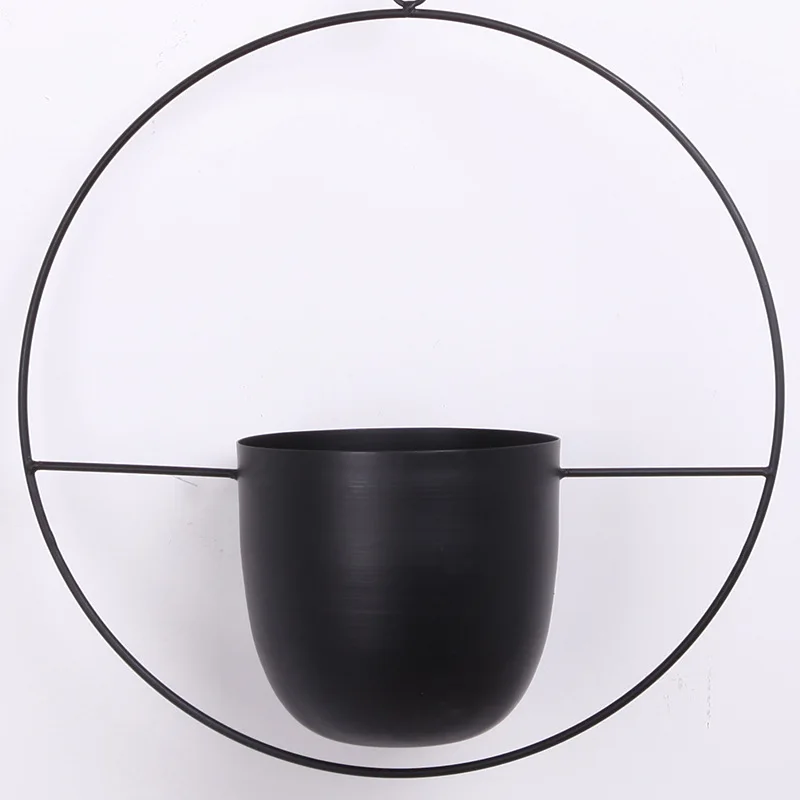 Metal Hanging FlowerPot Plant Hanger Chain Iron Aerial FlowerPot Plant Basket Holder Swinging Flower Pot Home Balcony Decoration