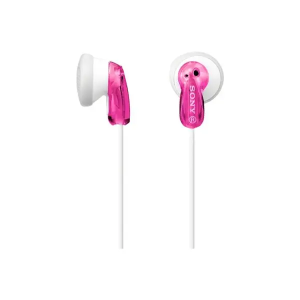 Headphones Sony MDR E9LP in ear Pink