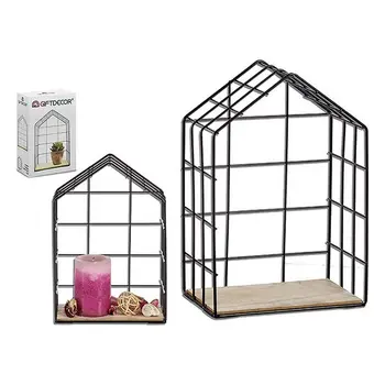 

Shelves Wood Ironwork (10 x 29,5 x 20 cm)
