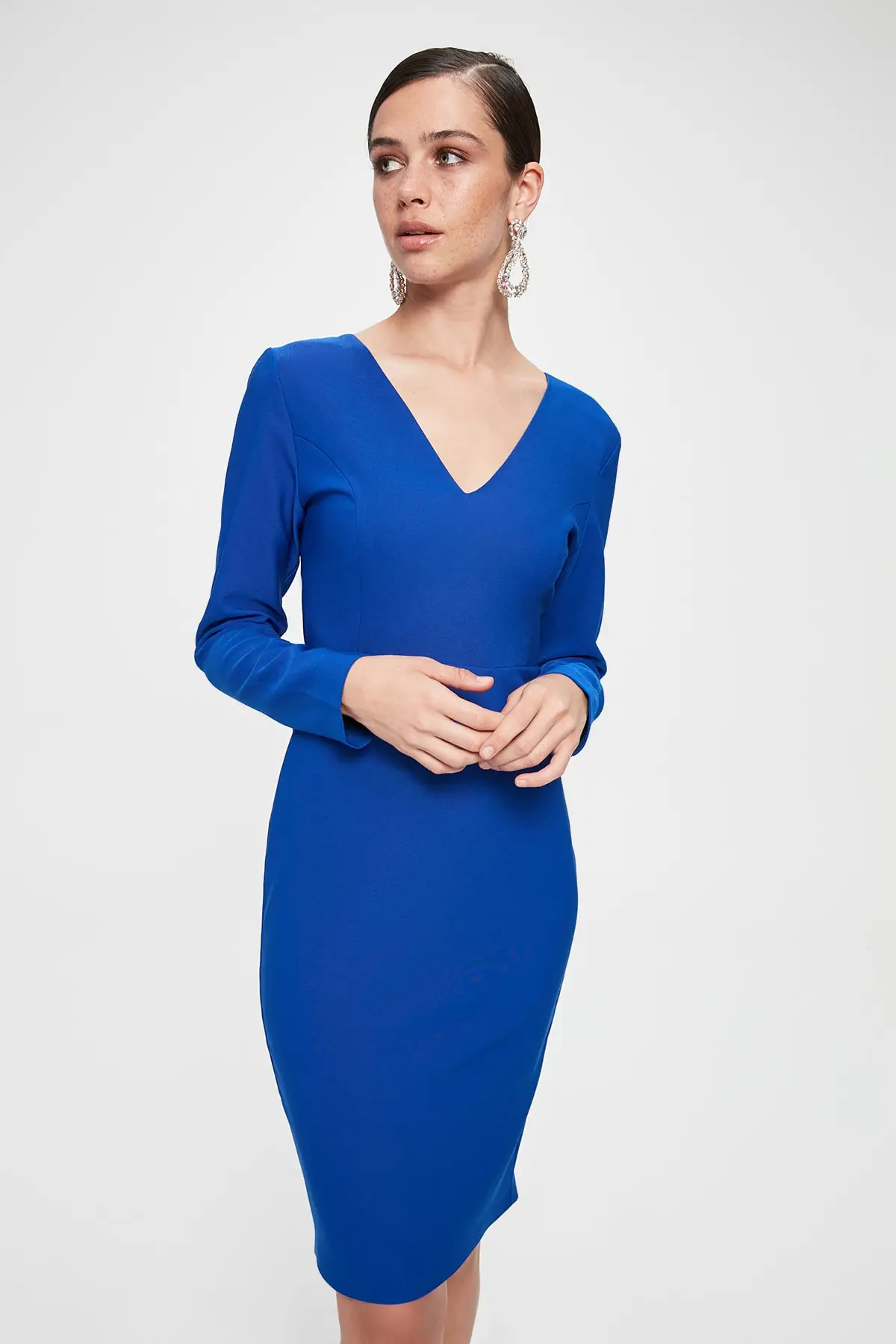 

Trendyol Lacing Detail Dress TPRAW20EL1958