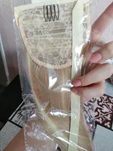 WIGSIN-coletero largo sintético con cordón para mujer, extensión de cabello de 22 pulgadas, extensiones rubias negras y marrones