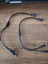 2/3/4/5-male-plug Connector-Cable-Splitter Power-Cord-Adapter Led-Strip Cctv-Security-Camera