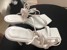 Sandalias de tacón alto con estampado de serpiente para mujer, zapatos de tacón alto con correa en el tobillo y hebilla, para verano