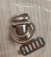 Cerradura de reemplazo, cierres con vuelta a presión, hebilla de cierre para bolsos, accesorios, bolsos de mano, monedero, botón de aleación