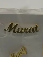 Pendientes personalizados con el nombre, par de pendientes, con cierre de tuerca, personalizados con el nombre, para mujeres