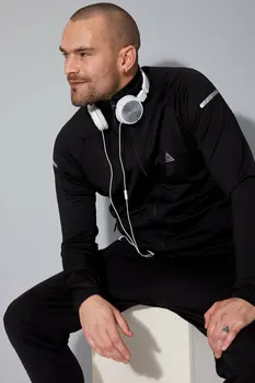 

DeFacto Fashion Man Sportswear Coats Male Comfortable Casual Zipper Sweatcoats Black New - N9757AZ20SP