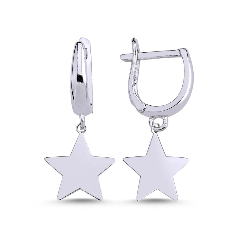 

Armagano Sterling Dangle Star Earrings