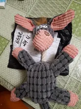 Pet-Dog-Toys Chew Toy Pet-Supplies Donkey Animal Small Dogs Puppy Plush-Squeak Bite-Resistant