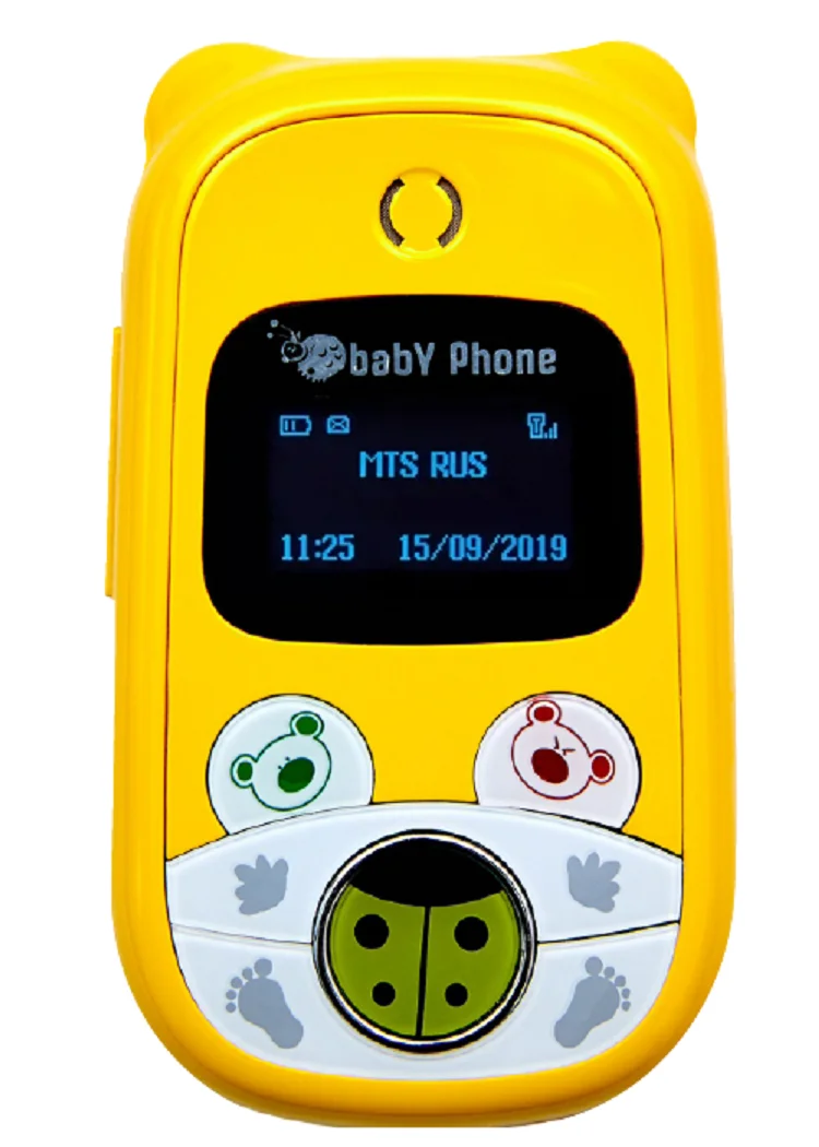 Детский мобильный телефон Baby Phone - Цвет: Yellow