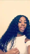 Mechones rizados con ondas al agua y cierre, pelo de Malasia, 3/4 mechones con cierre de encaje, extensiones de cabello humano mechones no Remy con cierre
