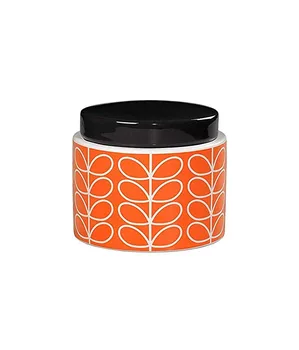 

Small tin Orla Kiely with linear Rod Orange