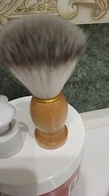 Brocha de afeitar para hombre, herramienta de afeitar con mango de madera, 2020