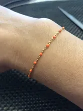 CSJA-pulsera de lujo de acero inoxidable para mujer, de Color dorado brazalete con cadena de eslabones, joyería para mujer S570, 2021