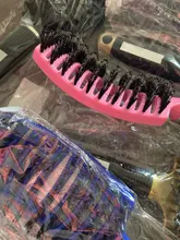 Cepillo de pelo profesional para mujer, herramienta de peluquería, peine húmedo para pelo, cepillo de masaje