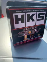 Válvula de soplado universal SQV 4 Turbo para HKS VI SSQV BOV Aluminio Tipo de tracción con adaptador Negro Plata