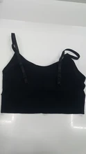 De algodón deportes Bras mujer sólido deportes sujetador de trotar gimnasio mujer deportes Bra ropa interior chica Fitness carrera Yoga Deporte Tops