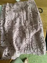 Bandage Skirt Pencil Lace Knee-Length Elegant High-Waist Womens Plus-Size Summer 