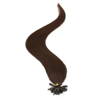 

Hair Extensiones. 50 keratin Wicks. 1 Color Black