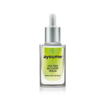 

Ayoume Vita Tree Revitalizing&Relief serum Сыворотка для лица восстанавливающая с экстрактом зеленого чая для проблемной и чувст