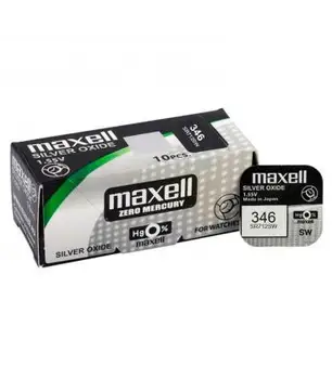 

Pilas de boton Maxell bateria original Oxido de Plata SR712SW 1.55V blister 10X Uds