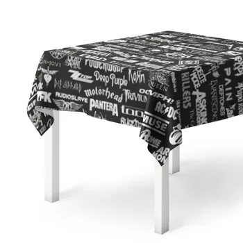 

Tablecloth 3D rock star