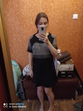 Dresses Short-Sleeve Diamonds Plus-Size Women Summer XXXL Vestidos Sexy Casual Fashion