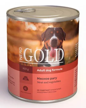 

Nero gold canned food for dogs "meat stew" 0,81 kg x 6 PCs
