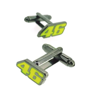 

Gemelolandia cufflinks for shirt number Valentino Rossi 46 shirt cufflinks mens Original gift
