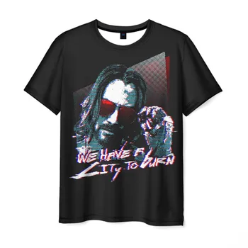 

Men's T-shirt 3D Cyberpunk 2077