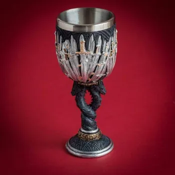 

Cup Mediaeval Swords Goblets 17.5cm