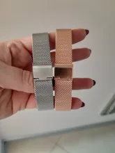 Correa para Xiaomi Mi banda 3 4 5 pulsera de acero inoxidable banda de reloj para Mi banda 5 4 3 muñeca correa de la correa de malla de relojes de la banda