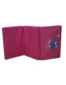 

MATTRESS TRAVEL COT PINK WHALE