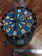 Juego de dardos de punta suave de nailon profesional, vástago de PC para diana electrónica de plástico, barra de casa, accesorios de punta suave de 147mm, 12 Uds.