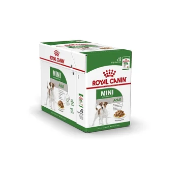

Royal Canin MINI Adult Alimento en Salsa para Perros de Raza Pequeña Pack Ahorro 12x85 Gr