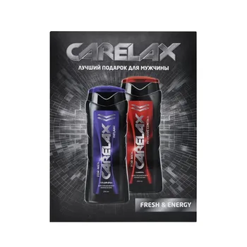 

Gift Set for men careax (shower gel "inflame" + shampoo for hair "intensive control" is)