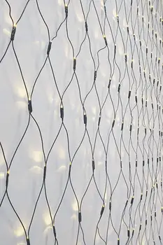 

Net de 200 Luces LED Decorativas de 2m(L)*3m(H), Color Blanco cálido